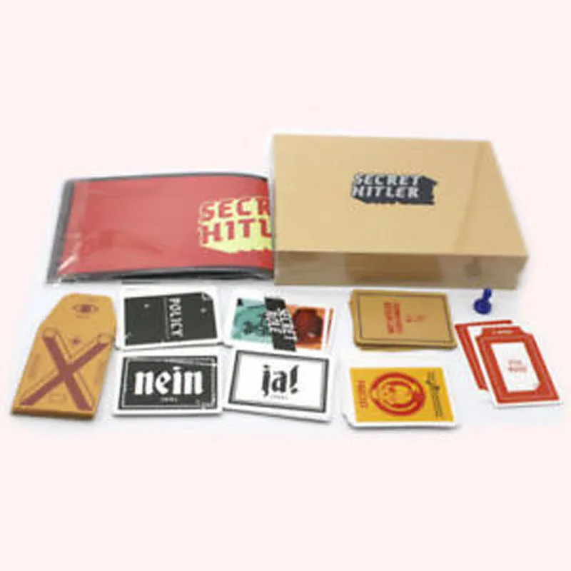 Secret Hitlers Adults Party Games 2-8 People Birthday Holiday Party Game Interesting Puzzle Playing