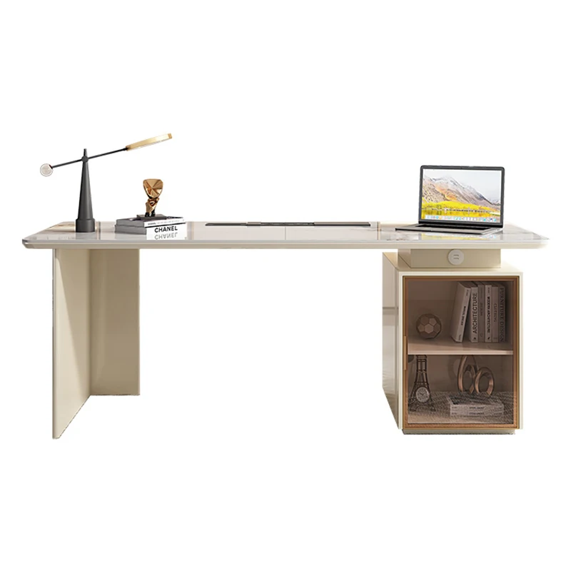 

Modern Luxury Slate Table Office Home Computer Desk