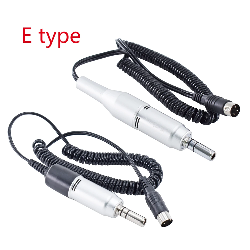 

New Dental Marathon E-type Micromotor Polishing Handle Micro Motor Handpiece Fit 35000 RPM Dental Lab Equipment Machine