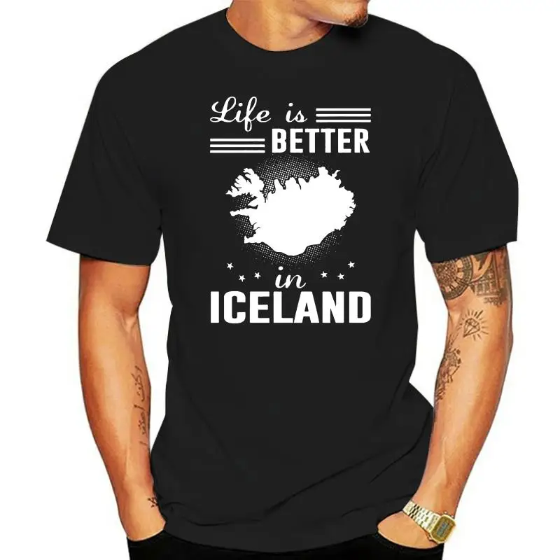 2022 Hot Sale Fashion Life Is Better In Iceland 02 - Standard Women's T-Shirt Tee Shirt