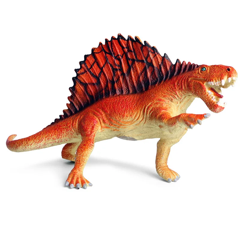 Modelo de dinossauro de borracha macia heterodonosaur jurássico tiranossauro rex dinossauro brinquedo simulação heterodonosaur modelo animal