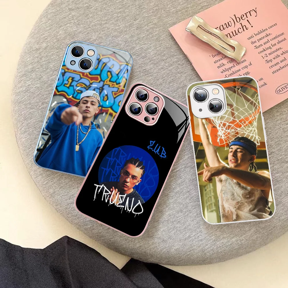 Trueno Rapper Phone Case Tempered Glass For Iphone 14 13 12 11 Pro Mini XS MAX 14Plus X XS XR Cover