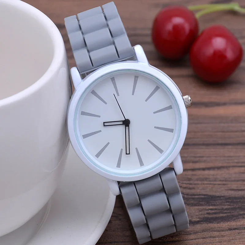 UTHAI CE76 ultra-thin silicone quartz watch student couple watch jelly women's watch fashion clock men watch gift