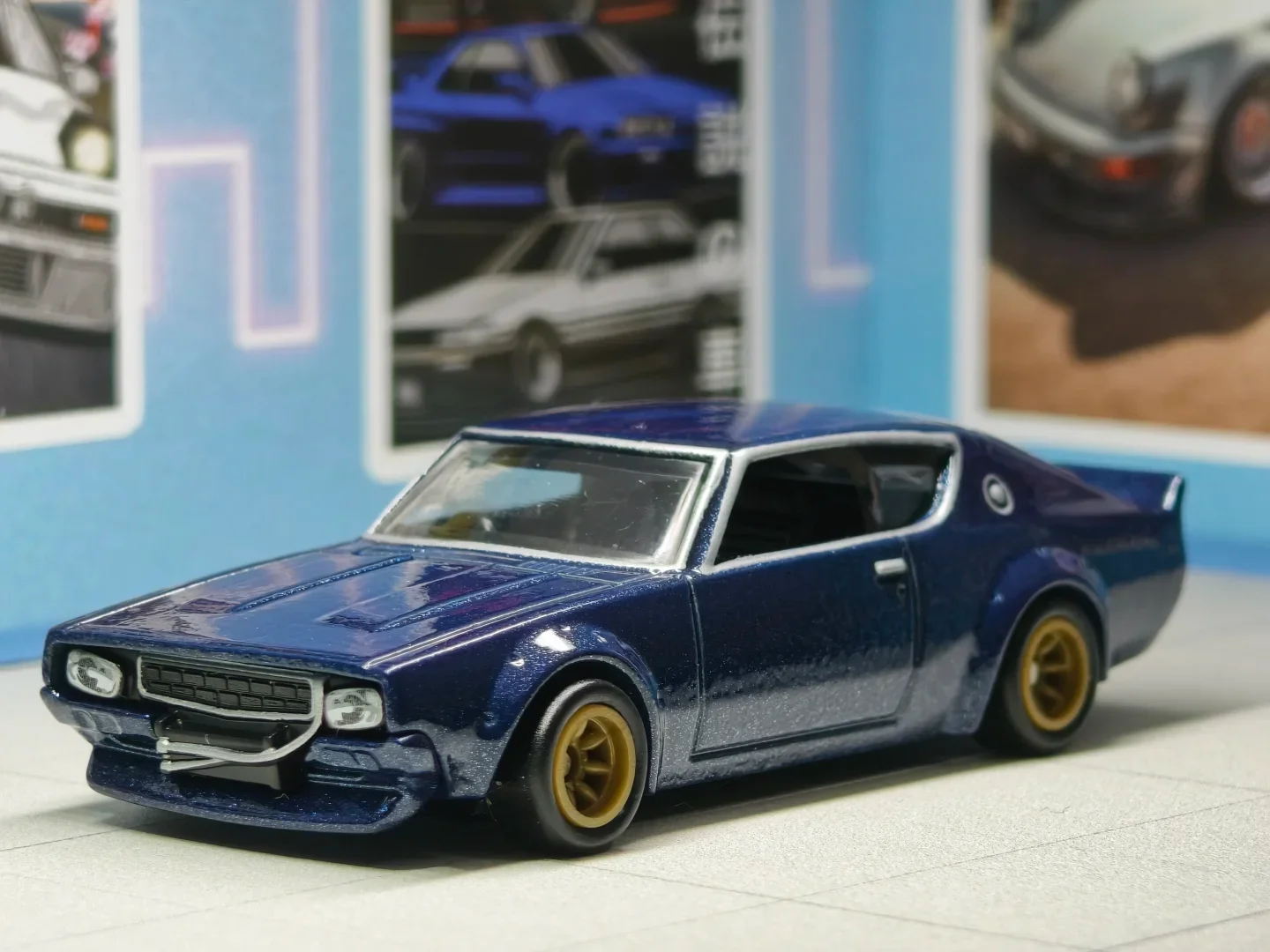 Hot Wheels Premium 1:64 Diecast Modello di auto Nissan Skyline 2000GT-R Lbwk Storia giapponese Veicolo da collezione Toy Car Cultura Fan