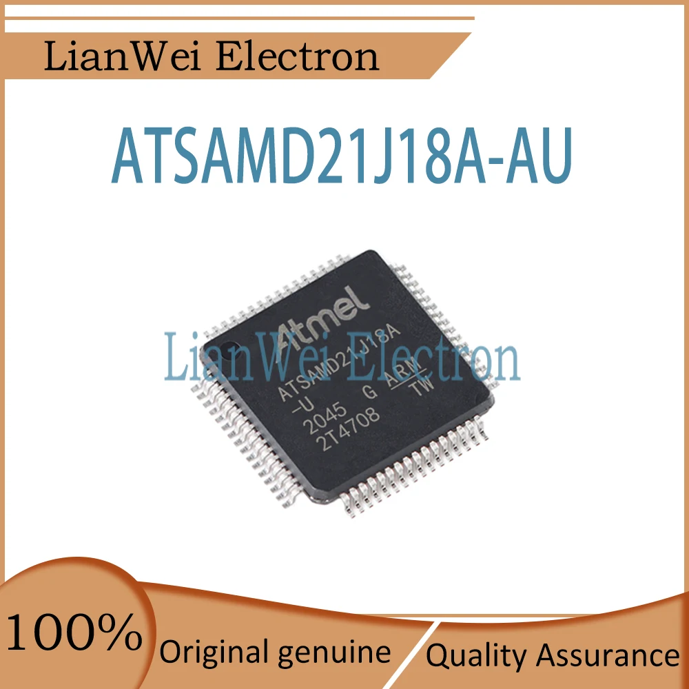 ATSAMD21J18A ATSAMD21J18A-AU ATSAMD21J18A-U ATSAMD21J18 ATSAMD21 IC MCU Chipset TQFP-64