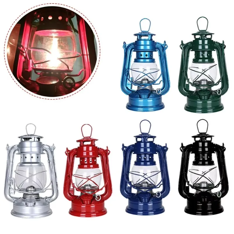 1PC Outdoor Camping Light Retro Camping Light Kerosene Lamp Portable Handheld Light Outdoor Camping Light Ambient Light