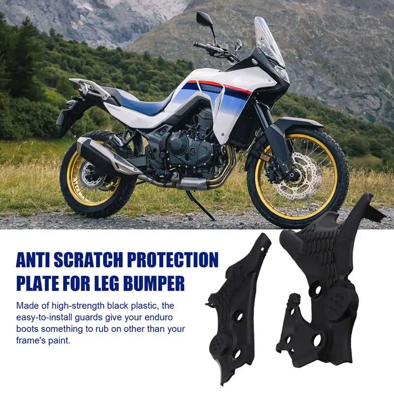 Motorcycle Accessories Frame Protection Plate Cover Legs Bumper Anti-Scratch Guard For HONDA TRANSALP XL750 2023 2024-