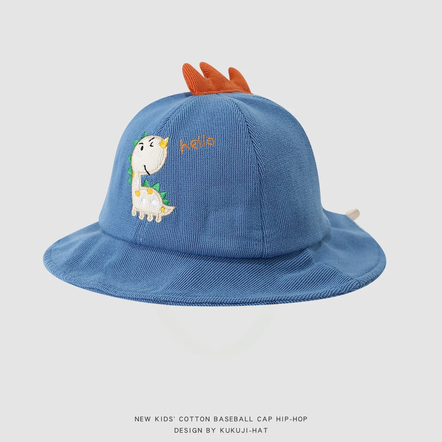 bebe-menino-dinossauro-dos-desenhos-animados-chapeu-fierman-ao-ar-livre-facionable-primavera-outono-sle-ajustavel-aba-larga-macio-e-confortavel-bone-de-algodao