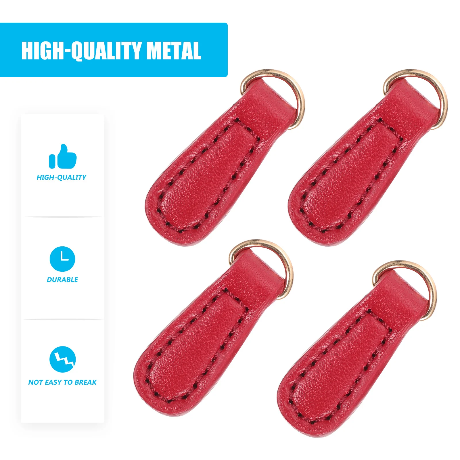 

Zipper Pullers High Quality Durable Replacement for Jackets Coats Bags Luggage Zipper Repair Accessories