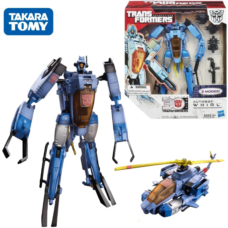 Takara Tomy Transformers G Series 30 aniversario v-class Blade/Rotor Robot Anime Action Model Toys Gift, en Stock