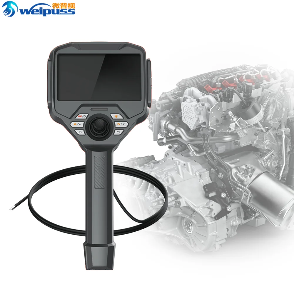 

Touchscreen 6mm Industrial Endoscopy 5 Inch Industrial Videoscope Borescope forTurbine Inspection