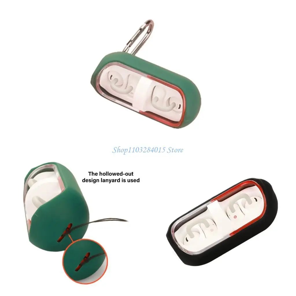 R6FF SILICONE COPERTO AURFICO COPERTURA Manica resistente alla polvere per auricolari Mooncrop Non slip leggero