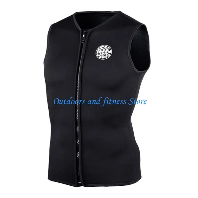 

H053 Wetsuit Top Vest Sleeveless Vest for Diving Surfing Swimming Sailing Water Sport