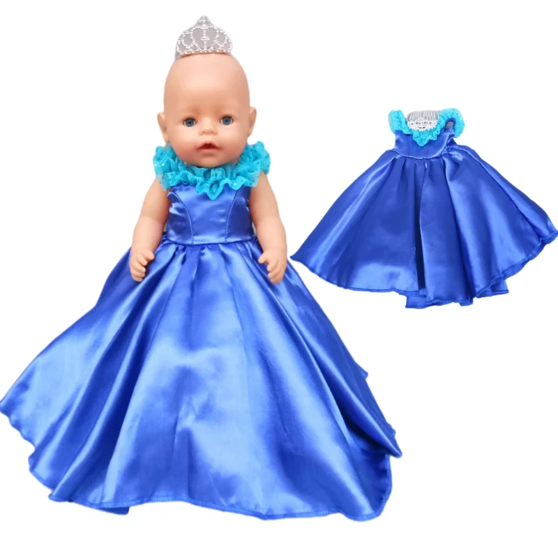 43 Cm Mới DOM Đi Quần Áo Cho Babynew Sinh Ra Quần Áo Búp Bê 18 "Mỹ OG Búp Bê Bé Gái Áo Khoác