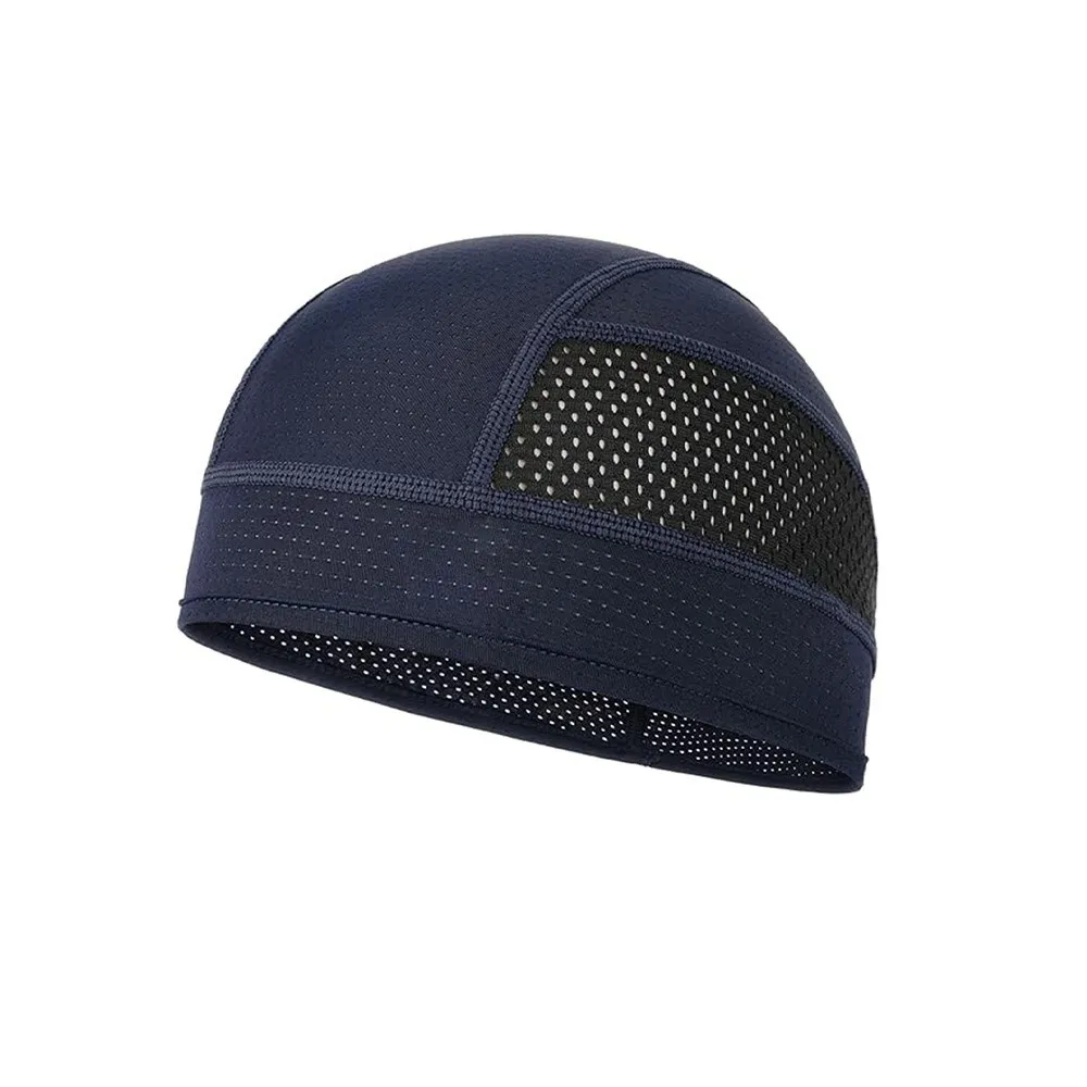 New Breathable Helmet Inner Cap Sweat Absorption Quick Dry Beanie Cap Simple Helmet Hat Women