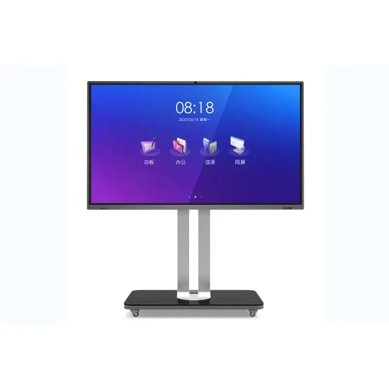 85 Inch Interactive Whiteboard Smart Board 4K Touch Screen Digital Signage For Education Classroom Business Meeting