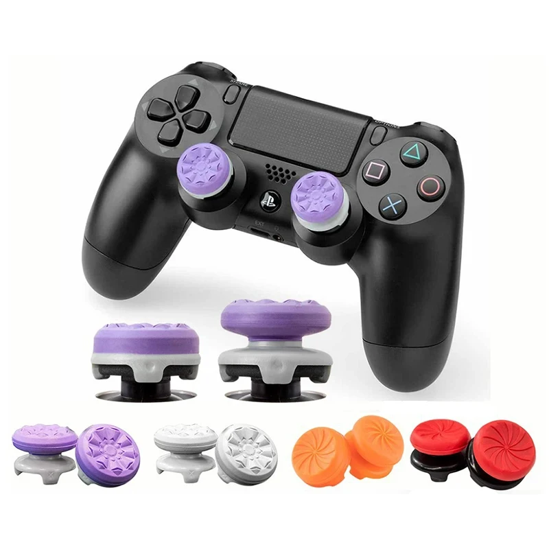 2pcs/set Joystick Replacement Parts Thumb Sticks Botton for PS4 PS5 Controller Analog Stick Cap for Playsation 4 5 Controller