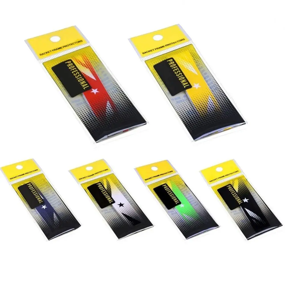 بو مضرب بدمنتون ملصق مقاومة للاهتراء المحمولة الخفافيش الإطار خط ملصق سميكة مكافحة الطلاء قبالة مضرب واقي رأس الشريط