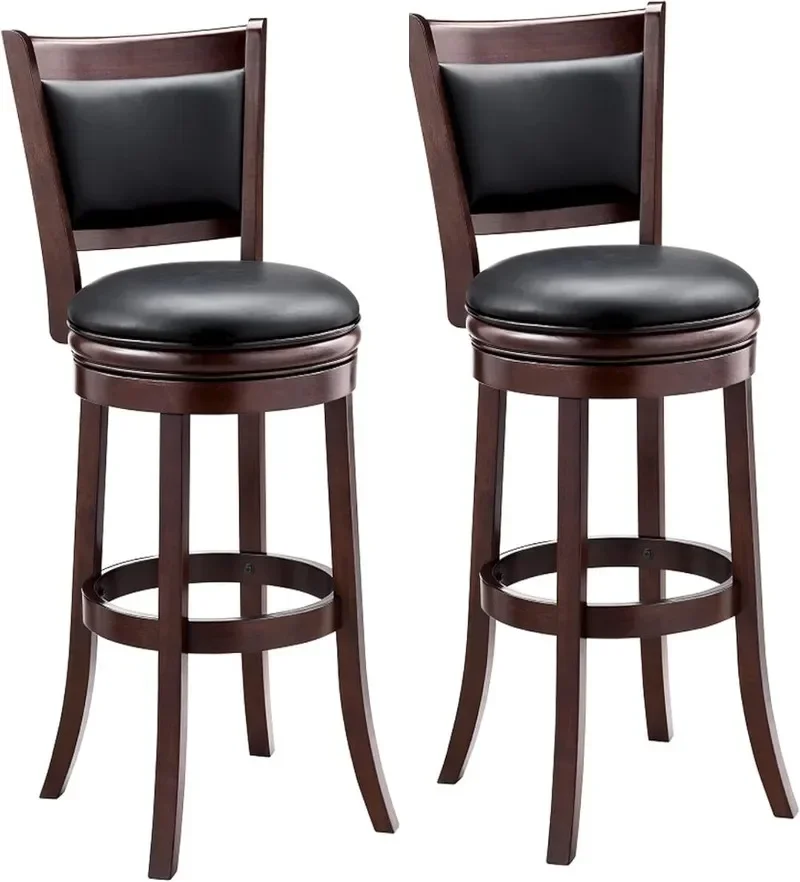 

Ball & Cast Bar Height Pack of 2 Swivel Stool 29-Inch 2-Pack Cappuccino