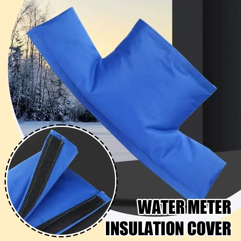 Removable Outdoor Winter Water Meter Sprinkler Insulated Cover Easily Mounted Cover for Outdoor Winter Pipe Freeze Protection