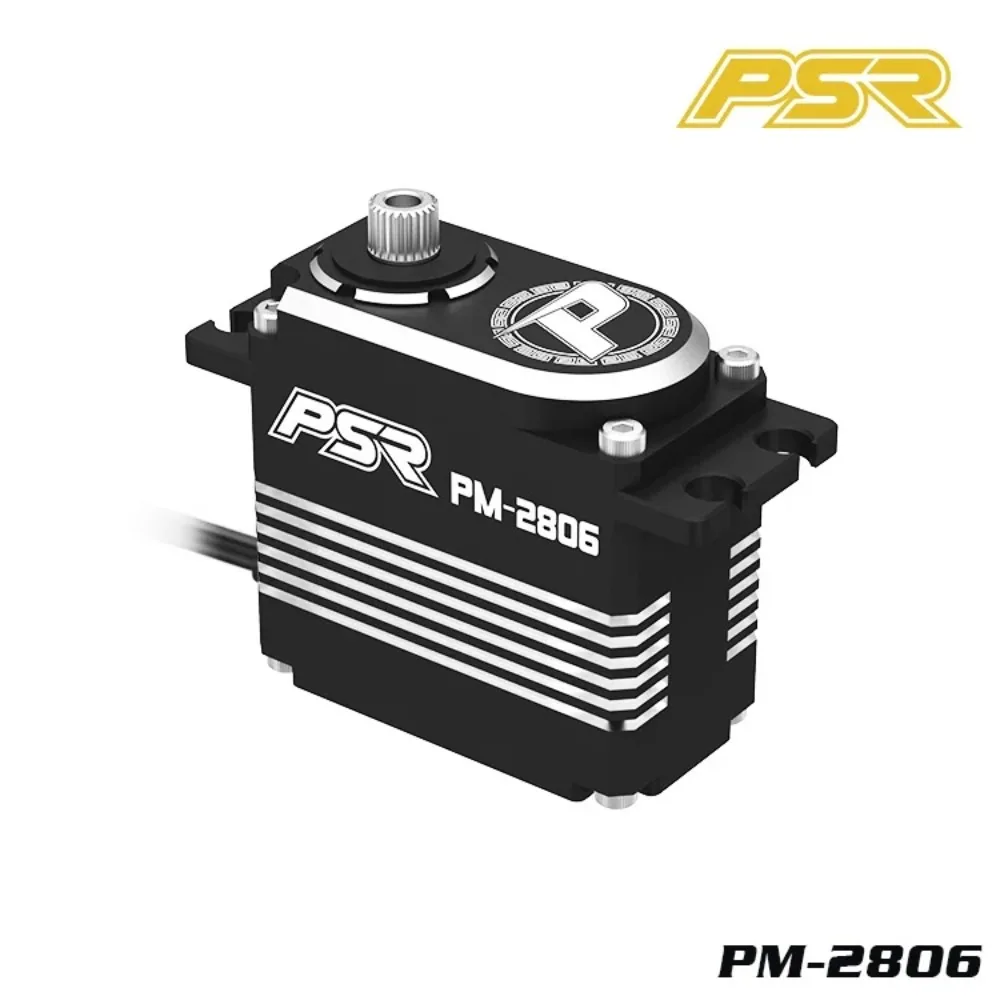 UniFlyPSP Power Star PM-2806 High-end New All-metal Waterproof Brushless Servo 28KG 6-8.4V 60°± 5° For RC Application