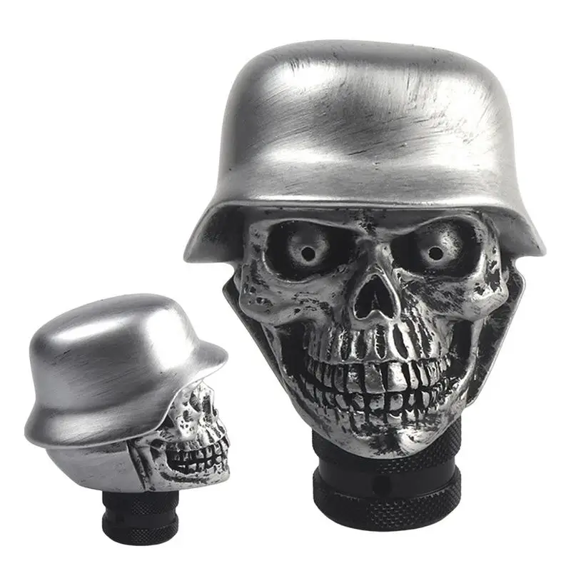 Skull Shift Knob Resin Car Gear Stick Shift Head Shifting Lever Car Interior Accessories Vehicle Interior Decoration For Most