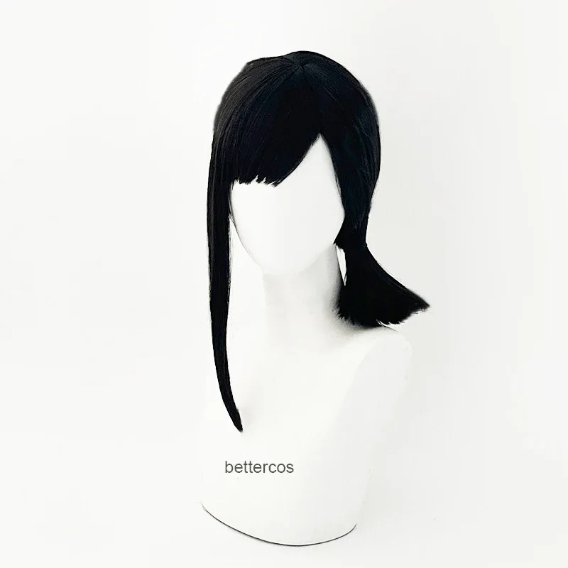 باروكة Higashiyama كوبينى مع الانغماس الأسود ، الشعر القصير ، دبابيس الشعر ، الدعائم تأثيري ، قبعة أنيمي