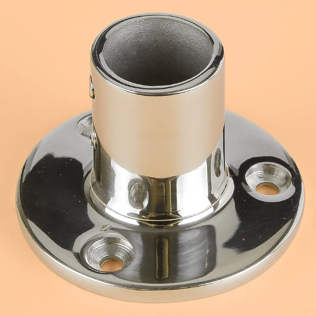 

25mm 90 Degree 316 Stainless Steel Handrail Hand Rail Fitting Stanchion Hardware Round Base Tube Pipe Fit for Marine Boat Yacht