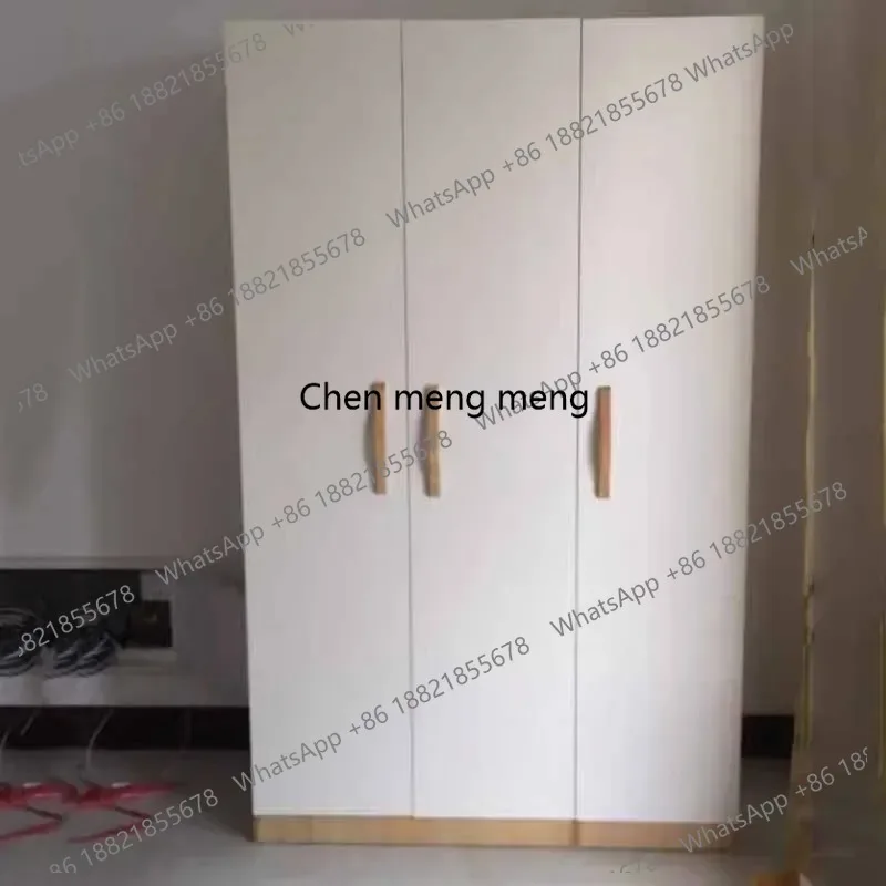 Quiet Luxury Orgnizer Wardrobes Wood Dust Proof Organizer Storage Wardrobe Adult White Modern Armario De Ropa Bedroom Furniture