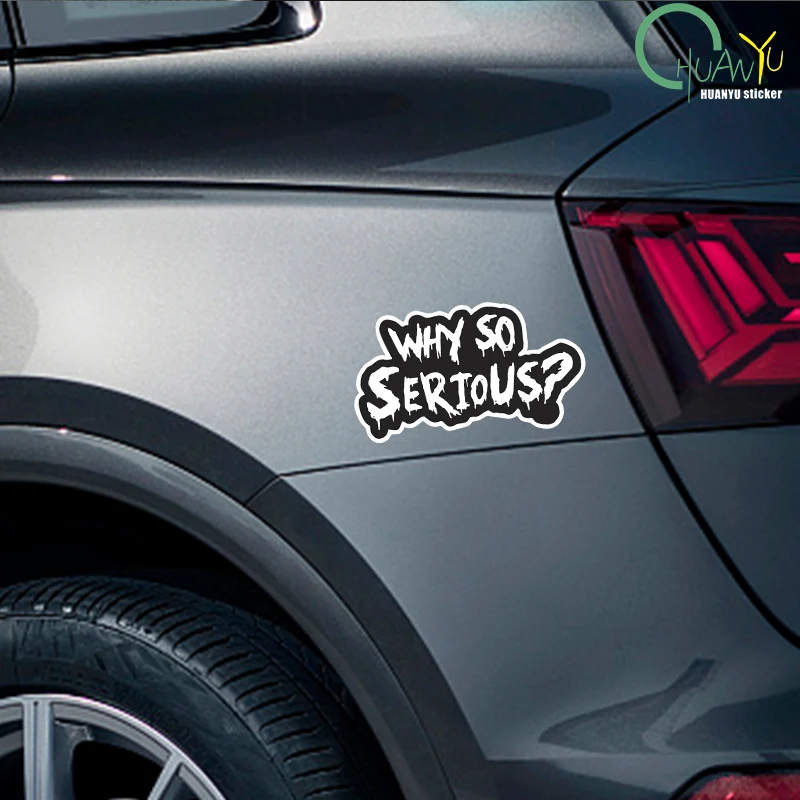 ملصقات سيارات مضحكة إنجليزية لنافذة السيارات والدراجات النارية وخزان الوقود والسكوتر وسباق الأجسام والخوذة وشارات الفينيل الممتعة