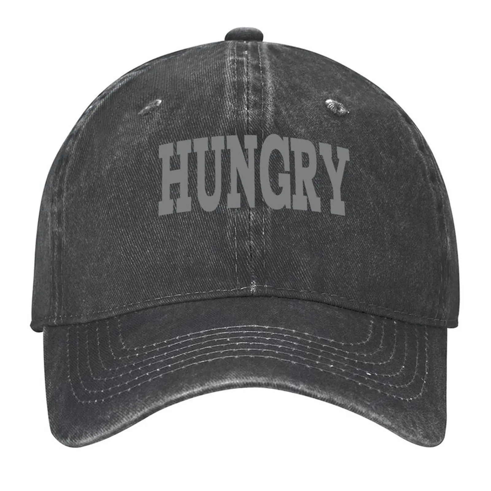 

HUNGRY Baseball Cap fun hats Christmas Hat hiking hat Anime Male Women's
