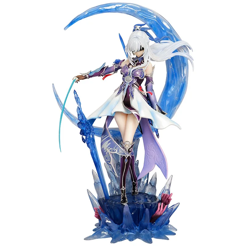 38cm Honkai: Star Rail Action Figure Game Peripherals Jingliu Figure PVC Statue Model Ornaments Two-dimensional Dolls Gifts