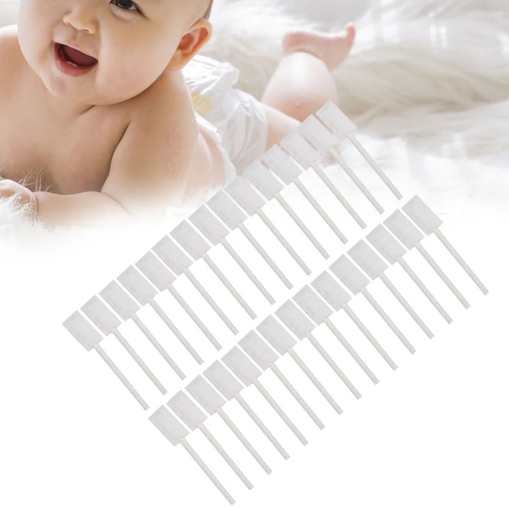 

Baby Gauze Oral Cleaner Disposable Infant Toothbrush Newborn Soft Oral Cleaning Stick Dental Care Tool
