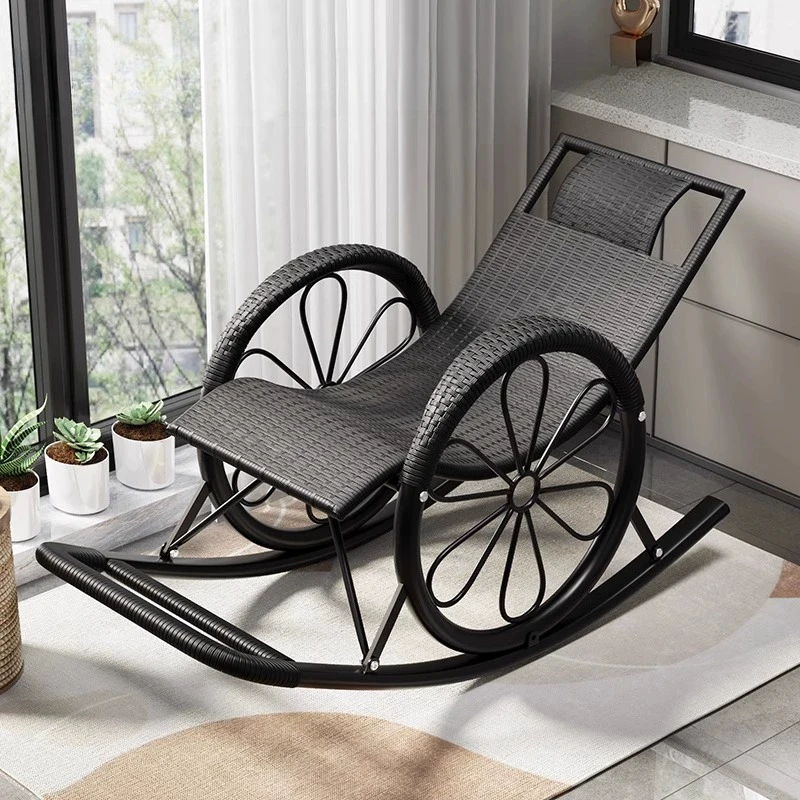 Swinging Chair, Adult Rattan Chair, Nap Balcony, Outdoor Home, Leisure, Sleeping Room, Elderly Exclusive Leisure Chair