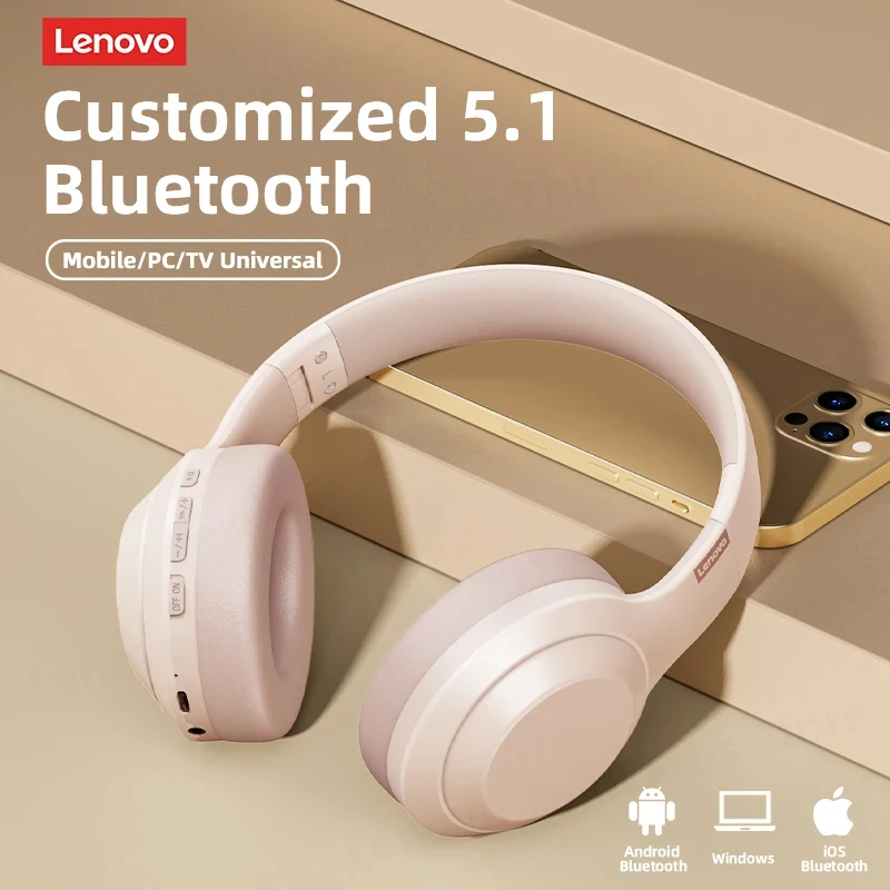 Original Lenovo TH10 wireless Bluetooth 5.0 Earphones Music Stereo Headset Sports Earbuds Long Endurance with Microphone