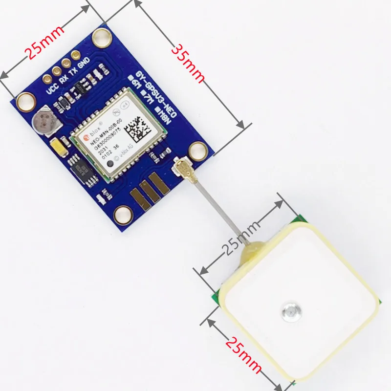 1 Stks/partij GPSV3-M9N NEO-M9N Gps Glonass Beidou Hoge Precisie Positionering Module