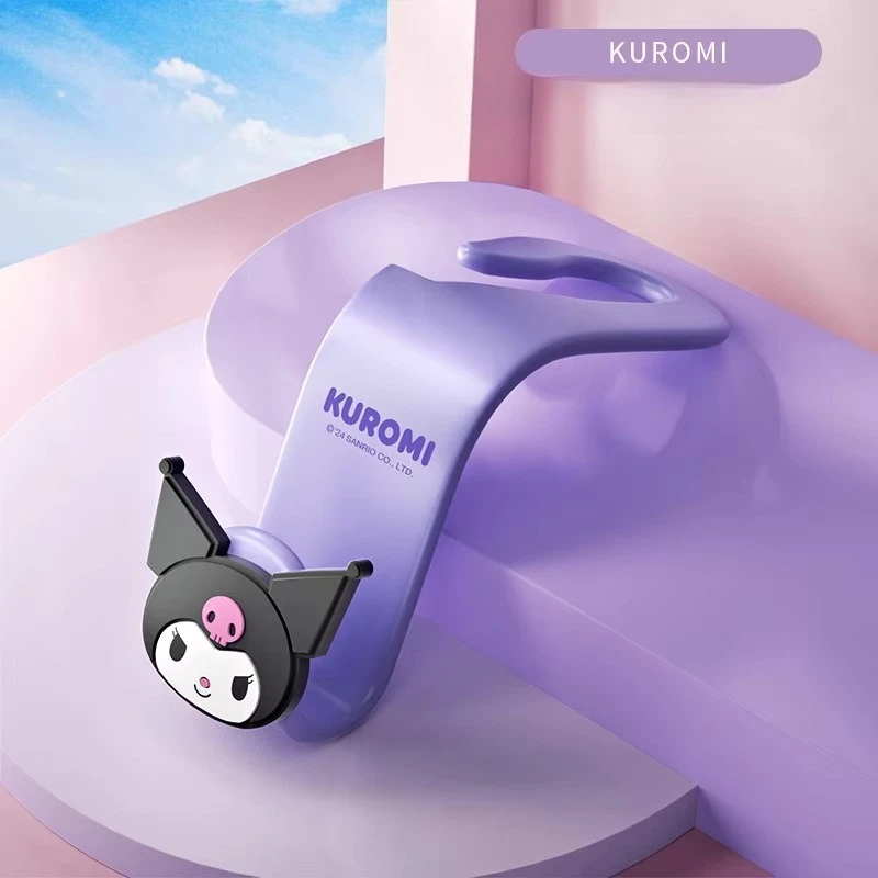 سانريو كورومي مرحبا كيتي بلدي ميلودي الوردي Kawaii السيارات السنانير لطيف مقعد السيارة السنانير الكرتون اكسسوارات الديكور الداخلي للسيارة