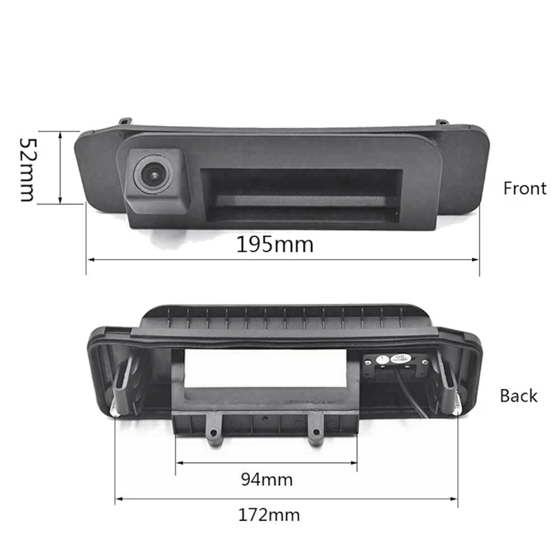 1 Set Rear View Reversing Camera Adapter Update Screen System Kit For Mercedes-Benz C-Class W205 2015-2018 Cars Accessories