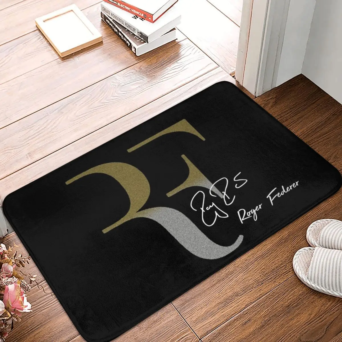 Roger Federer Anti-slip Doormat Floor Mat Dust-proo Carpet Rug for Kitchen Entrance Home Bathroom Living room Footpad Mats