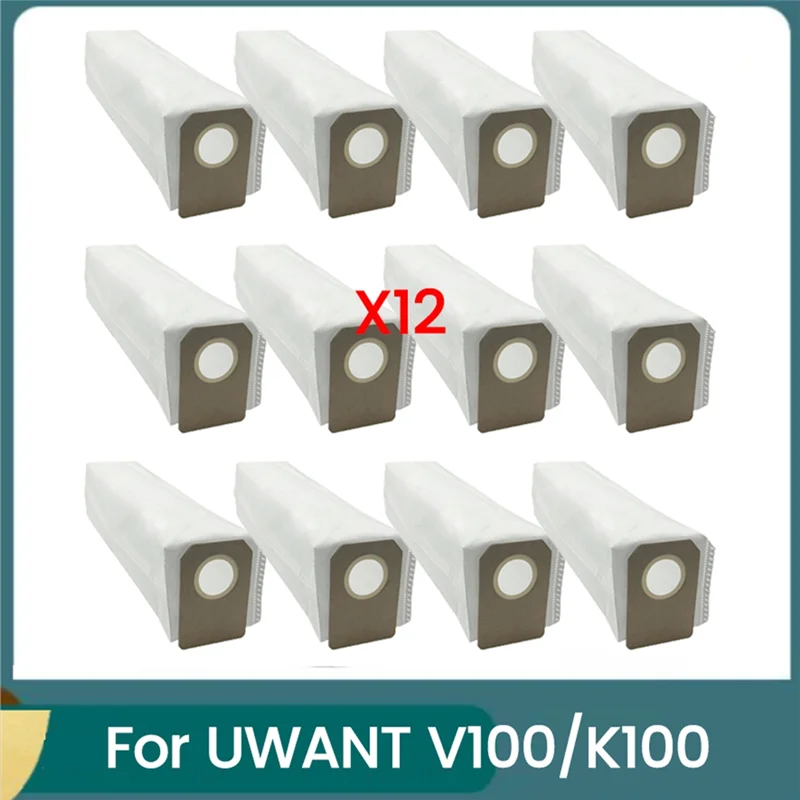 

ABVI-Dust Bag For UWANT V100/K100 Vacuum Cleaner Accessories Replacement Parts Trash Dust Bags