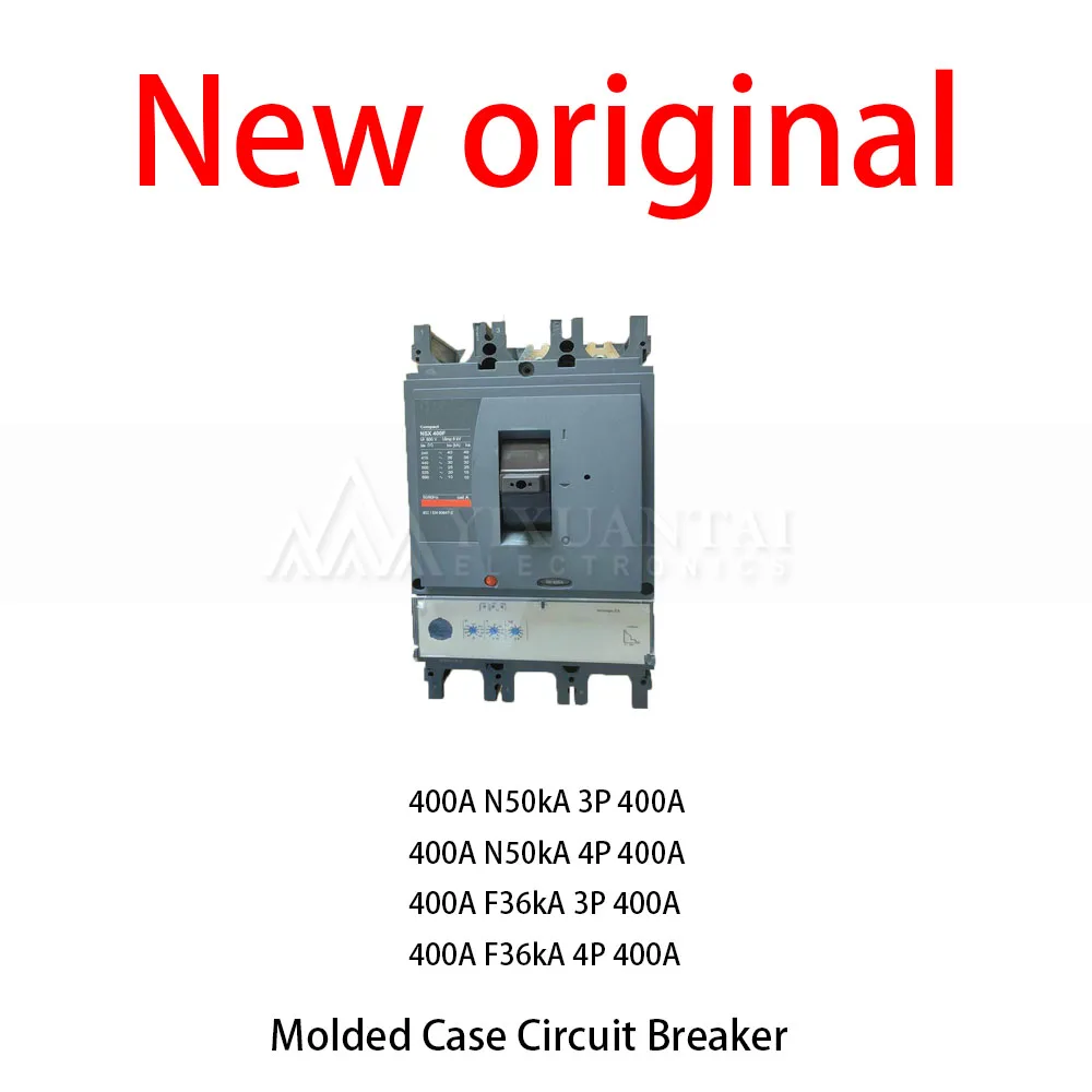 1Pcs/Lot New original 400A N50kA 3P 400A 400A N50kA 4P 400A 400A F36kA 3P 400A 400A F36kA 4P 400A Molded Case Circuit Breaker