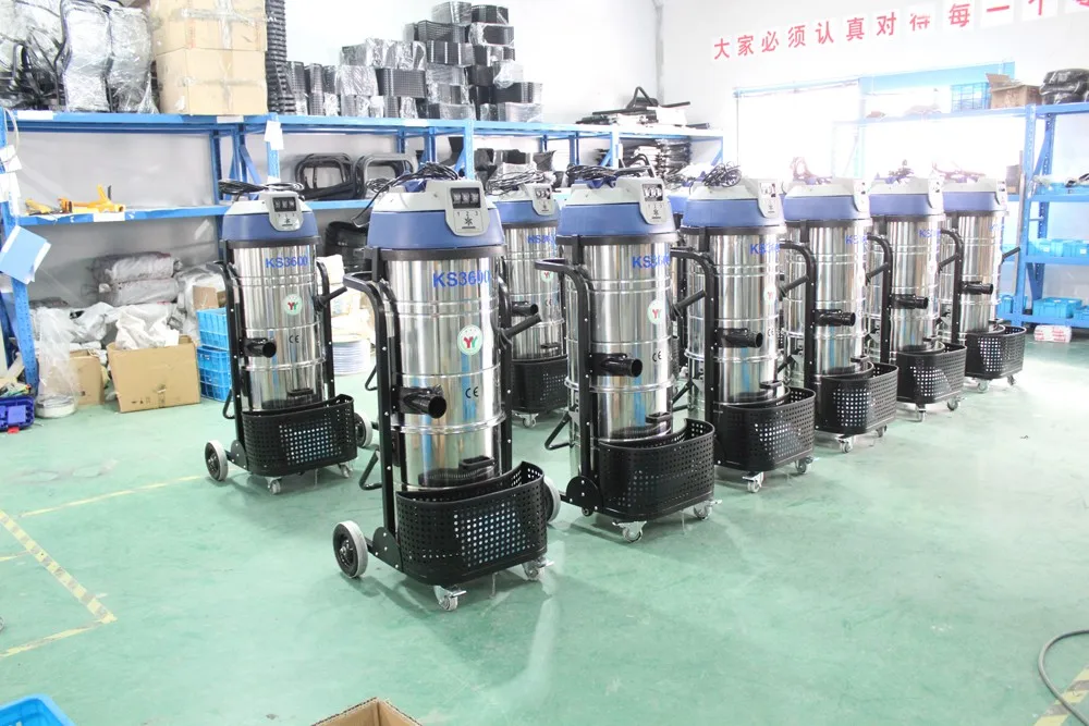 산업용 진공 청소기 BD90-3 24V 브러시리스 모터 저소음 고효율 집진기