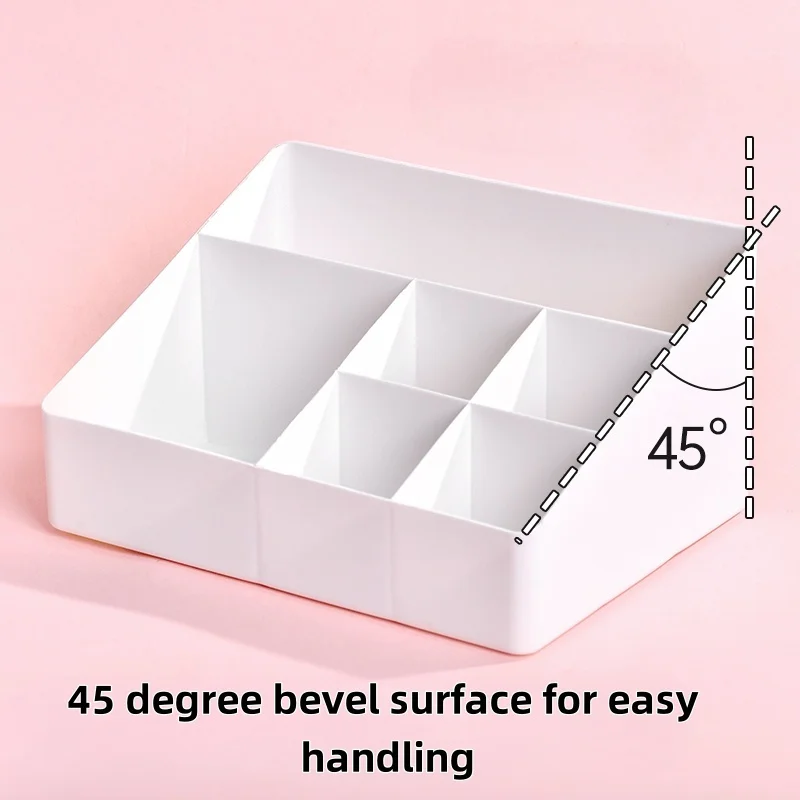 Professional AcrylicEyelash Extension Organizer Box Lash Tool Storage Case Makeup Holder for Pads Tissues Tweezers Salon Display view 5