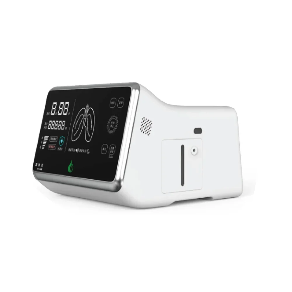 Aparelho de purificação pulmonar de terapia não invasiva para bronquite