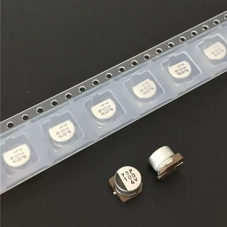 20Pcs/100Pcs 100uF 6.3V NICHICON WF series 6.3x5.4mm 6.3V100uF Low Impedance Chip type SMD Aluminum Electrolytic Capacitor