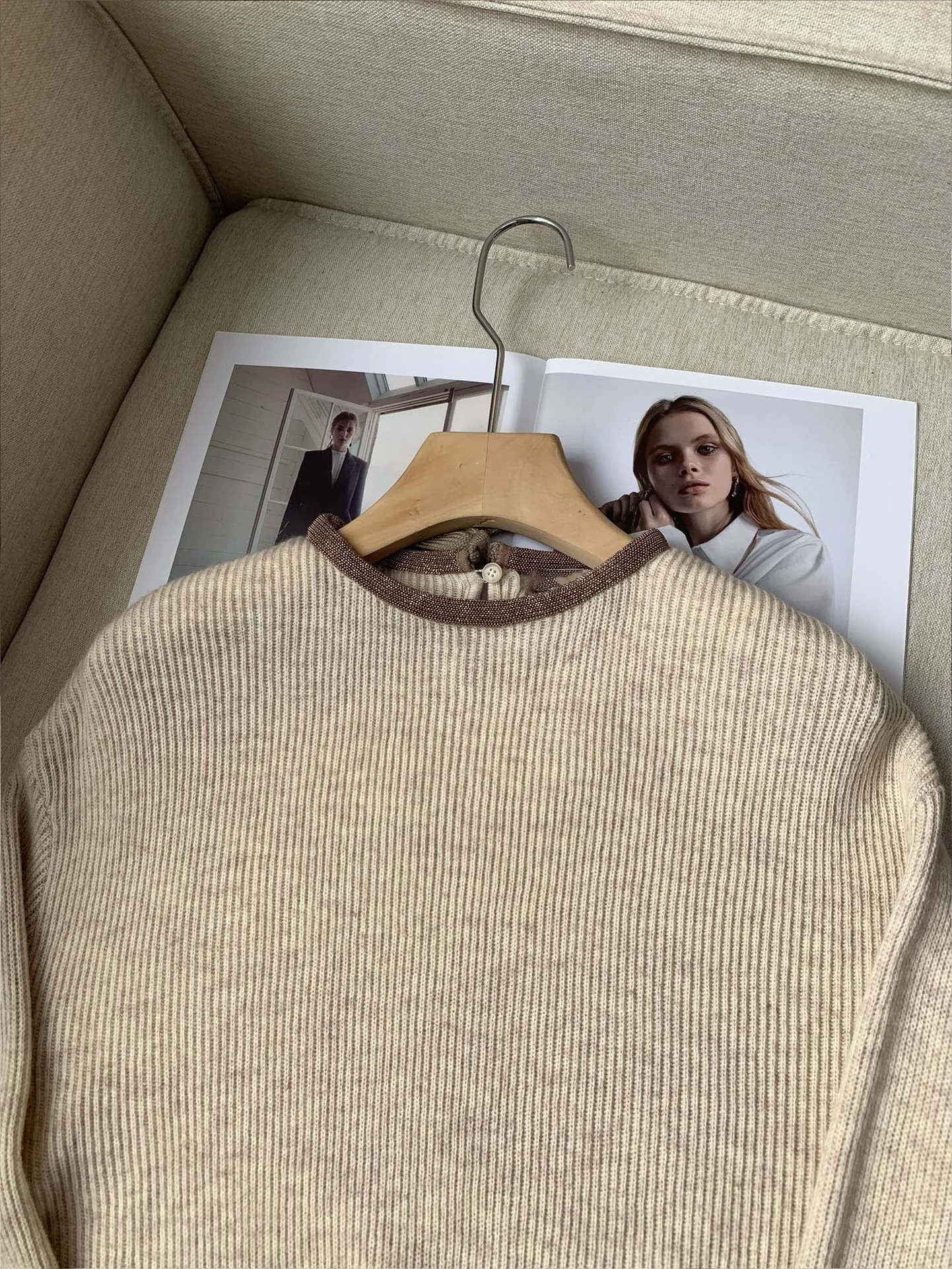 Maglione in Cashmere filettato stile britannico bobowknot maglione lavorato a maglia di alta qualità a coste in stile britannico per le donne