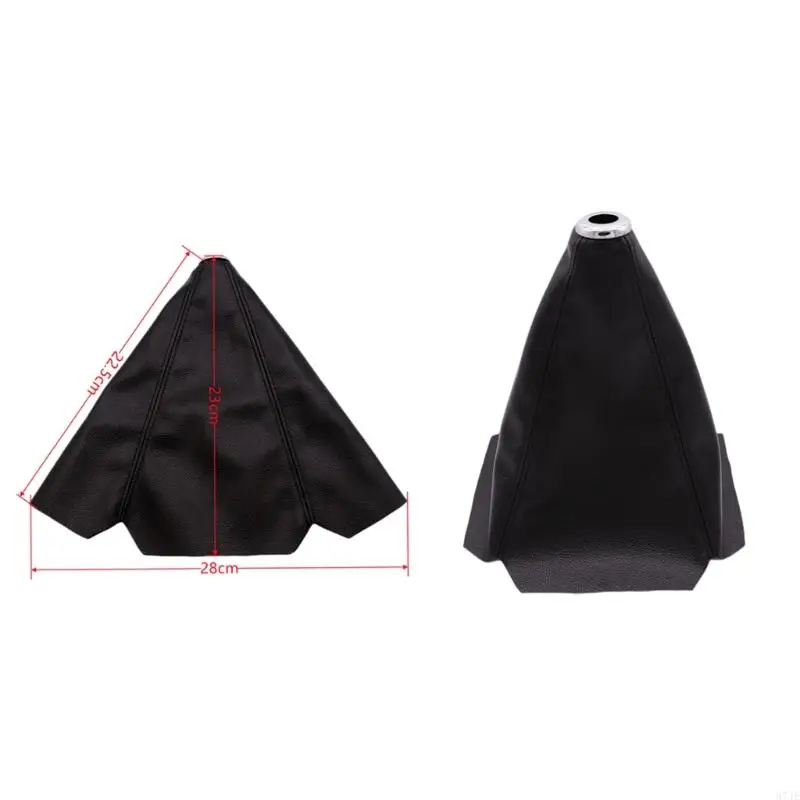 37JE Universal PU Leather Automatic/Manual Shifter Boot with