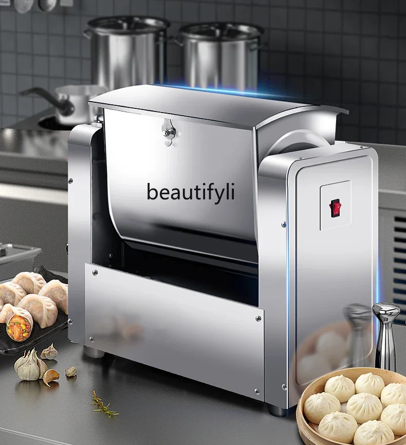 

Commercial automatic multi-functional mixing basin type household small dough kneading machine