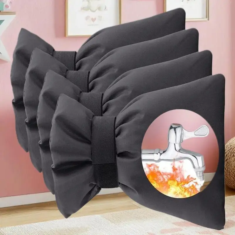 

Easy-Install Outdoor Faucet Cover, Reusable Winter Insulation Jacket for Garden Hose Bibs, Slips On in Seconds