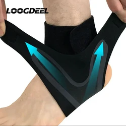 1PCS Ankle Brace Support Elasticity Free Adjustment Protection Foot Protect Bandage Sprain Prevention Sport Fitness